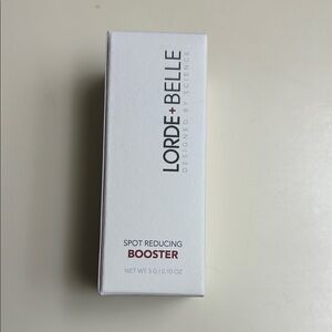Lorde + Belle Spot Reducing Booster - White